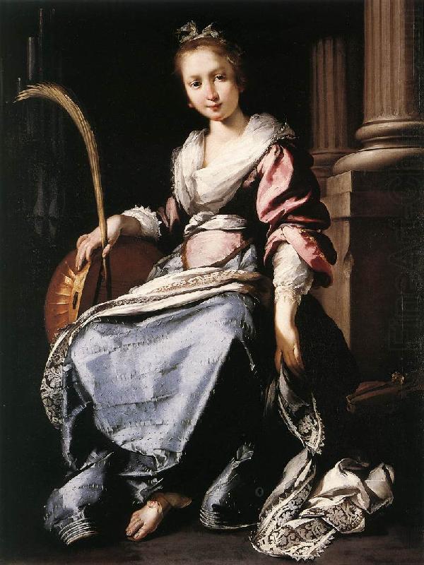 STROZZI, Bernardo St Cecilia dt china oil painting image